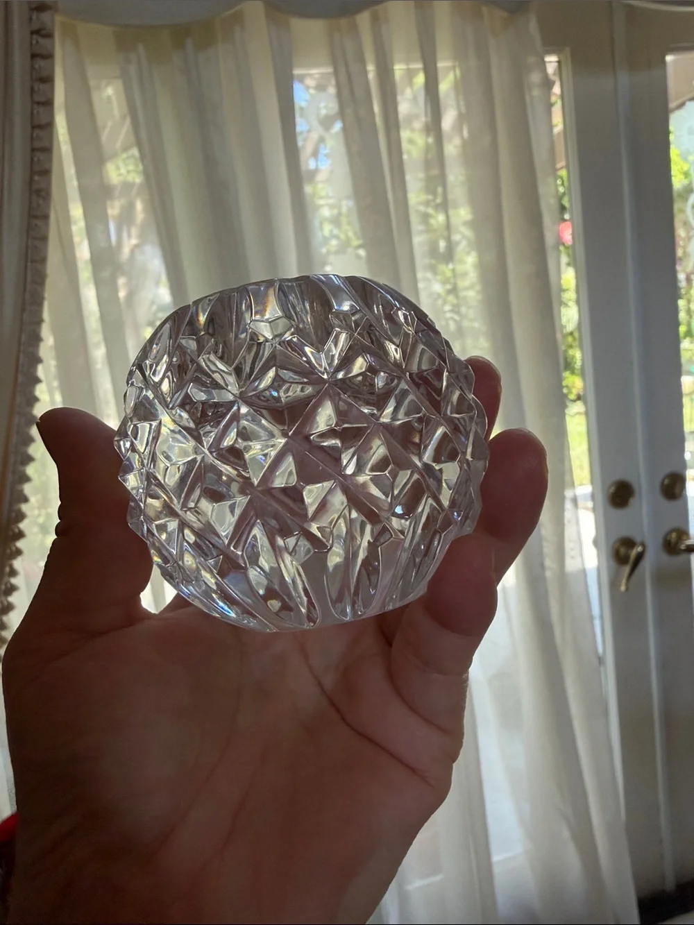 Waterford crystal votive
